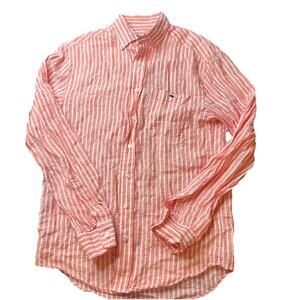 Vineyard Vines Shirt Men’s Small Long Sleeve Button Classic Fit Tucker Pink